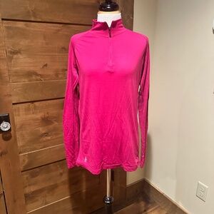 Smartwool  Women's Classic All Season Merino base layer 1/4 zip Large